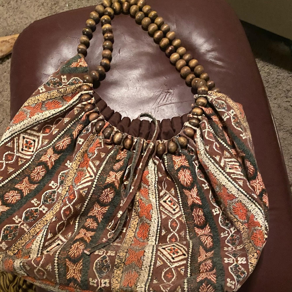 SOLD Oversized boho bag